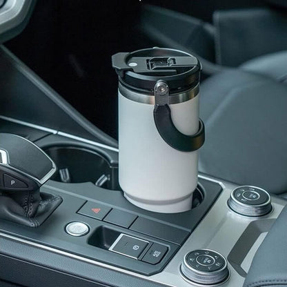 Dual Lid Thermos Flask